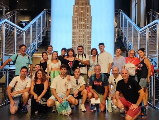 Viaje de agosto de 2023 con Te Llevo a Nueva York - Foto tomada durante el viaje del 20 al 27 de agosto de 2023 con nuestros viajeros de Te Llevo a Nueva York