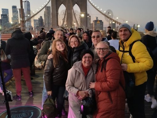 Viaje de noviembre de 2023 con Te Llevo a Nueva York - Foto tomada durante el viaje del 18 al 26 de noviembre de 2023 con nuestros viajeros de Te Llevo a Nueva York