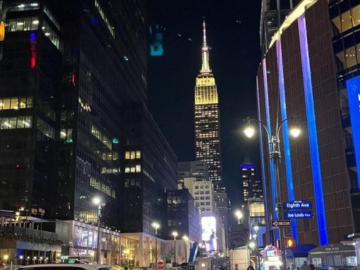 Viaje de diciembre de 2023 con Te Llevo a Nueva York - Foto tomada durante el viaje del 14 al 22 de diciembre de 2023 con nuestros viajeros de Te Llevo a Nueva York