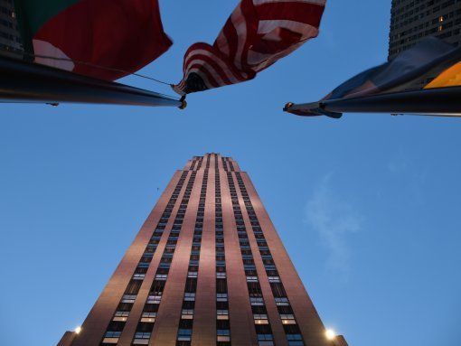 Edificio Comcast - Forma parte del Rockefeller Center y fue construido en 1933