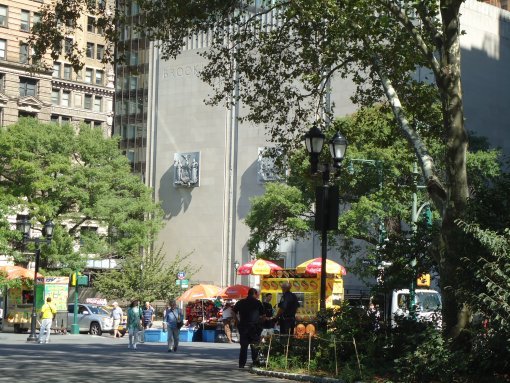 Battery Park - Parque localizado en el sur de Manhattan